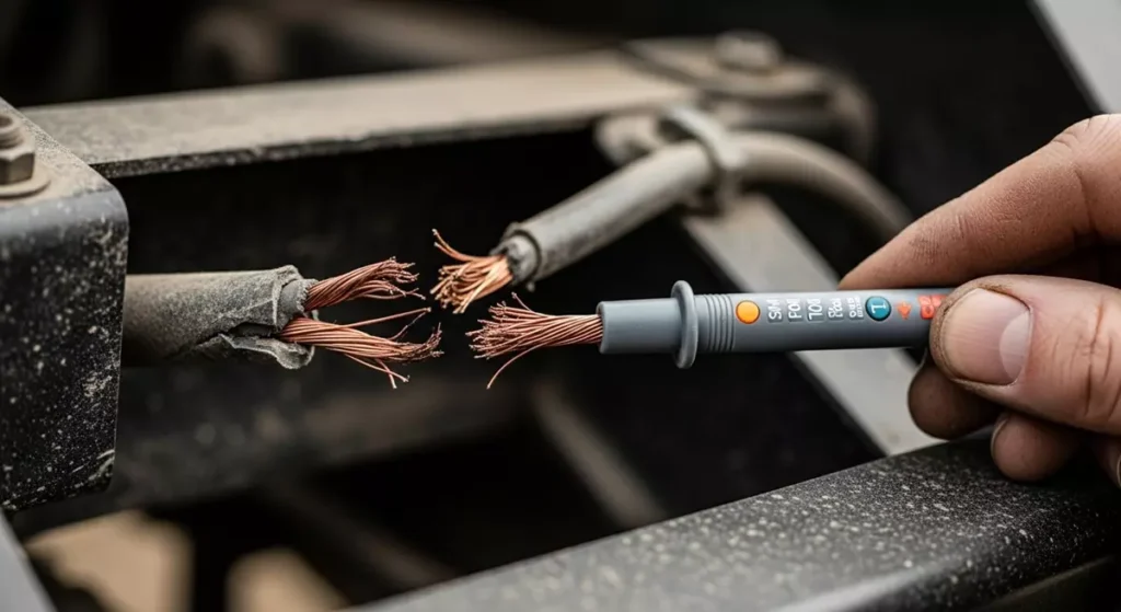 Diagnoza uszkodzonych kabli miernikiem i oscyloskopem